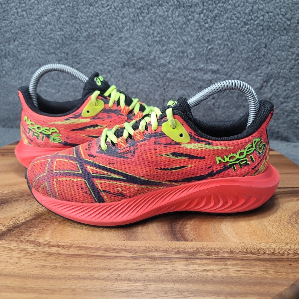 Asics Gel Noosa Tri 15 Sunrise Shoes Red Womens Sz 6 Youth Sz 4.5 Avant Garde - Picture 4 of 11